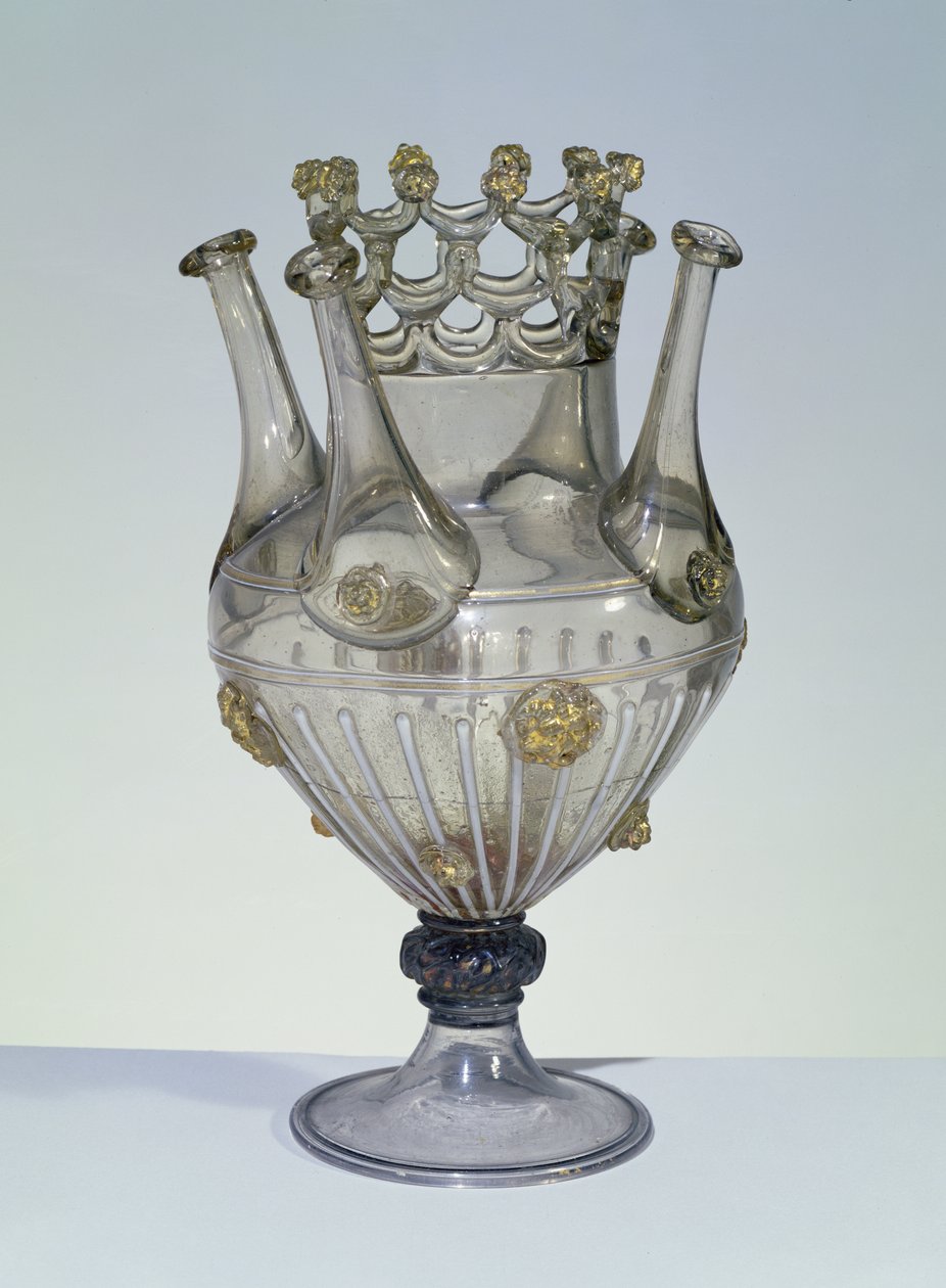 Almorratxa glas, 16-17. århundrede (glas) af Spanish School