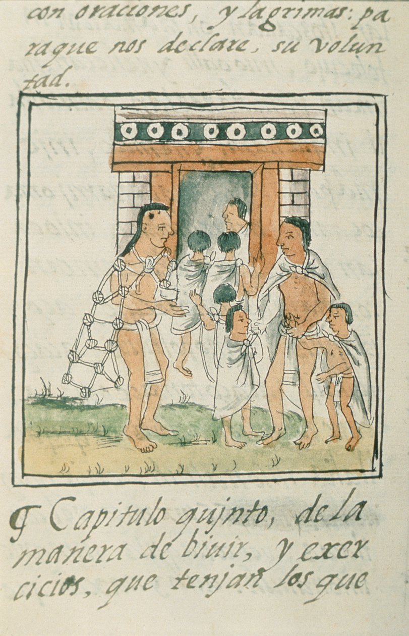 Fru Palat. 218-220 Bog IX. Små børn, der kommer ind i et hus, fra 