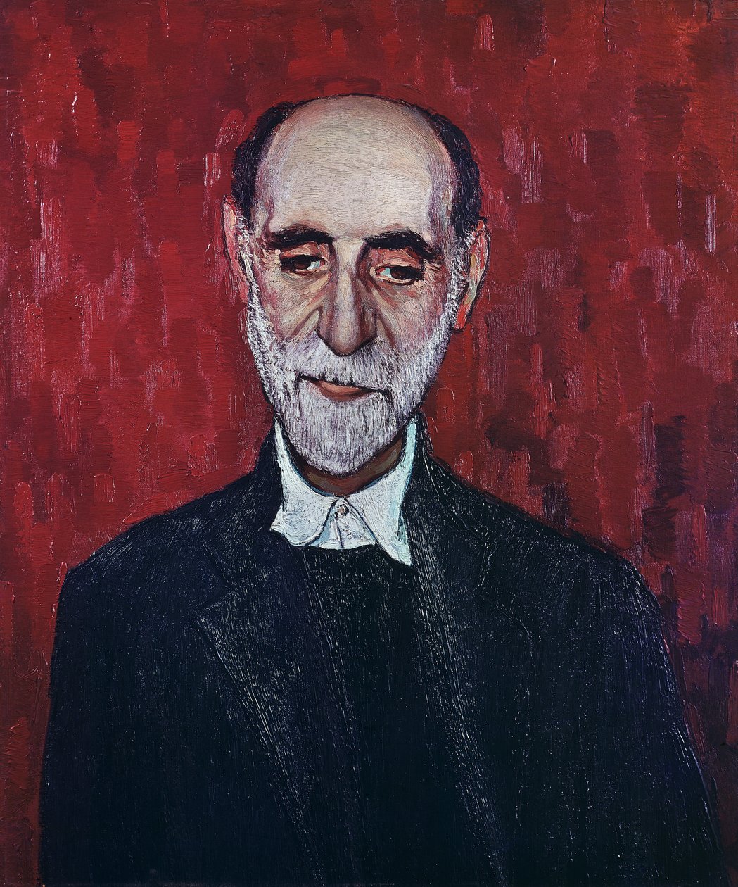 Portræt af Juan Ramon Jimenez (Moguer af Spanish School