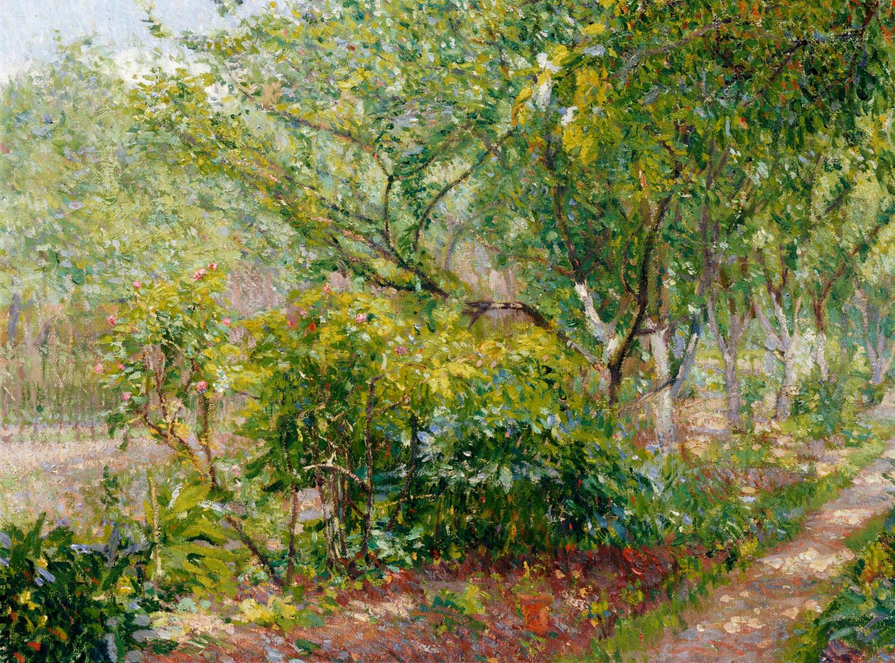 Garth House, Hertingfordbury, 1908 af Spencer Frederick Gore