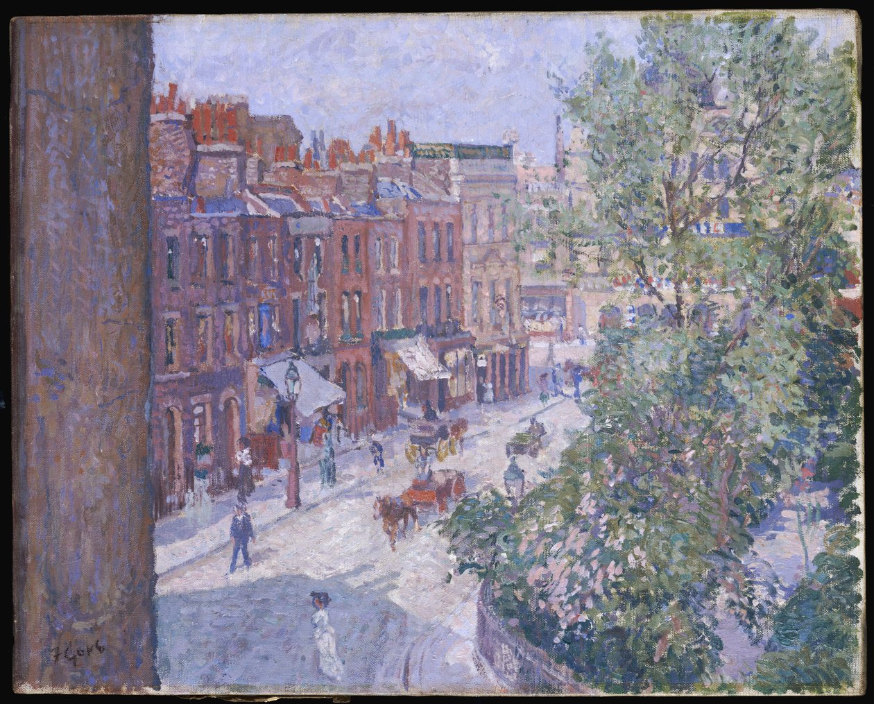 Mornington Crescent, 1910-11 af Spencer Frederick Gore
