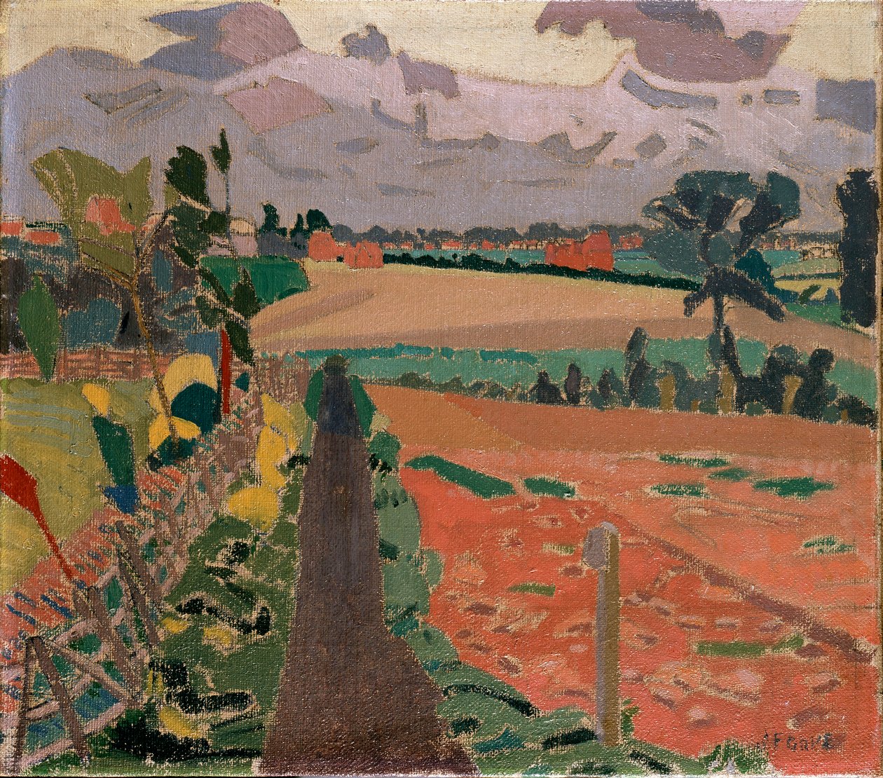 The Cinder Path, 1912 af Spencer Gore
