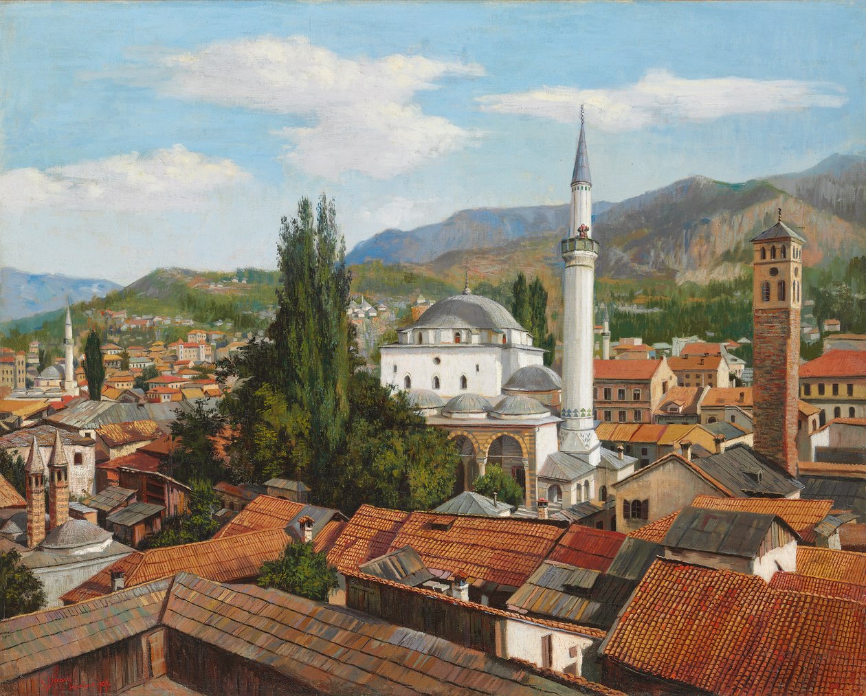 Gazi Husrev Beg-moskeen, Sarajevo af Spiro Bocaric