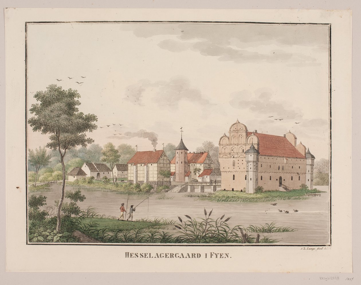 Hesselagergaard på Fyn af Søren L. Lange