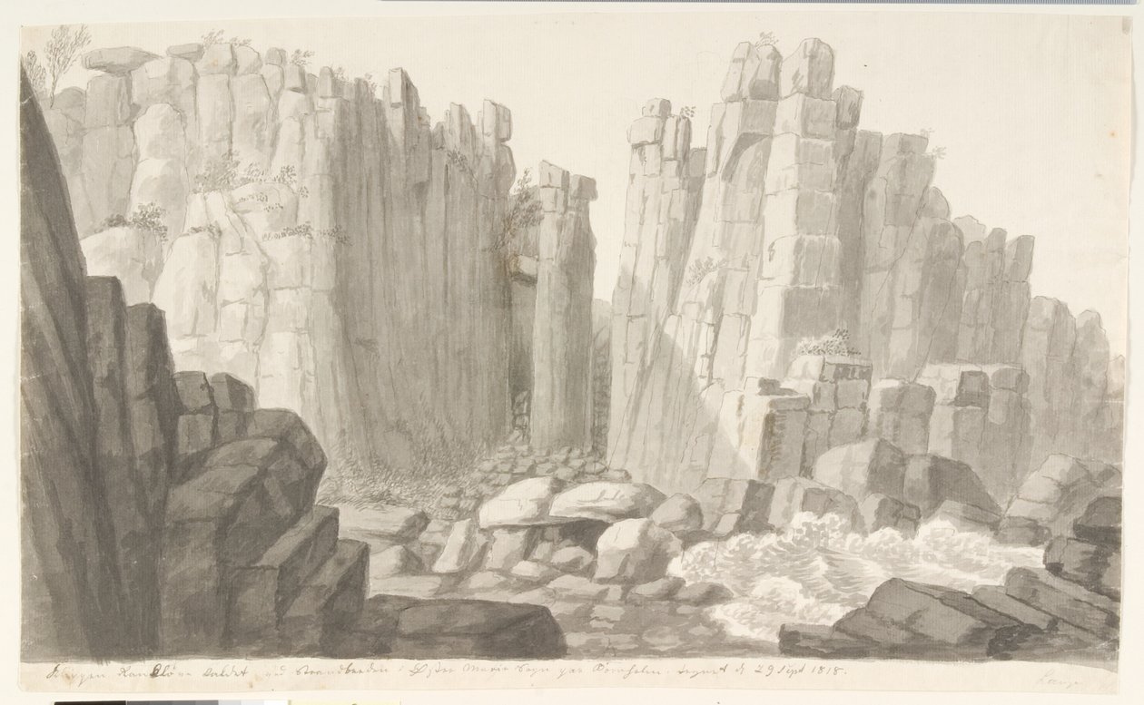 Randkløv. Bornholm af Søren L. Lange