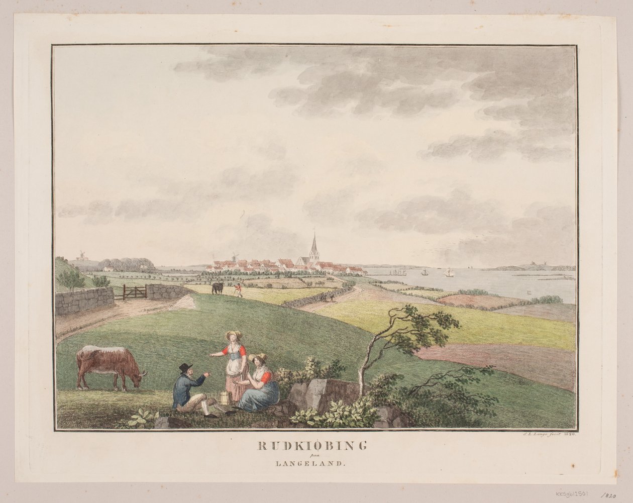 Rudkøbing på Langeland af Søren L. Lange