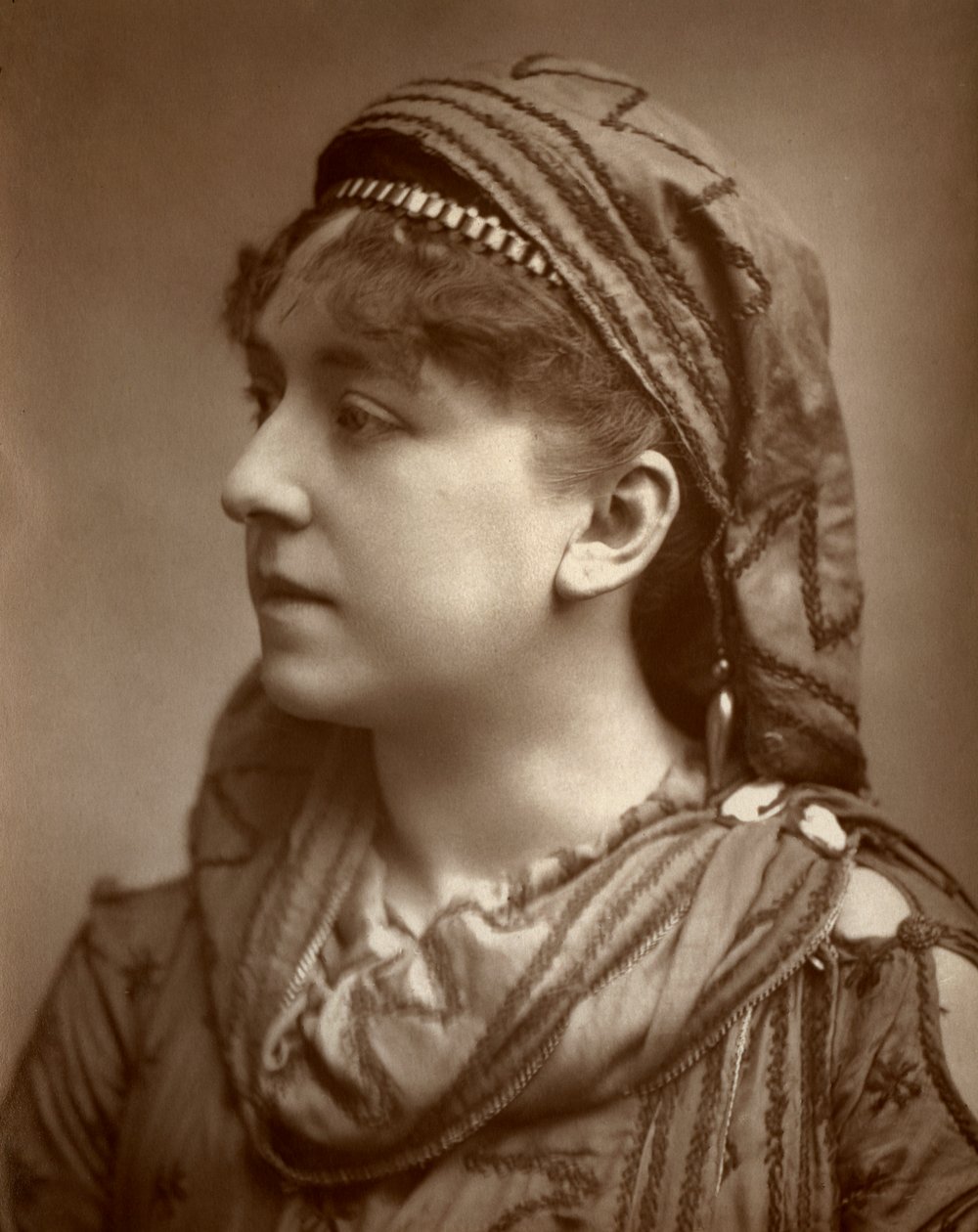 Amy Roselle, britisk skuespillerinde, 1884 af St James
