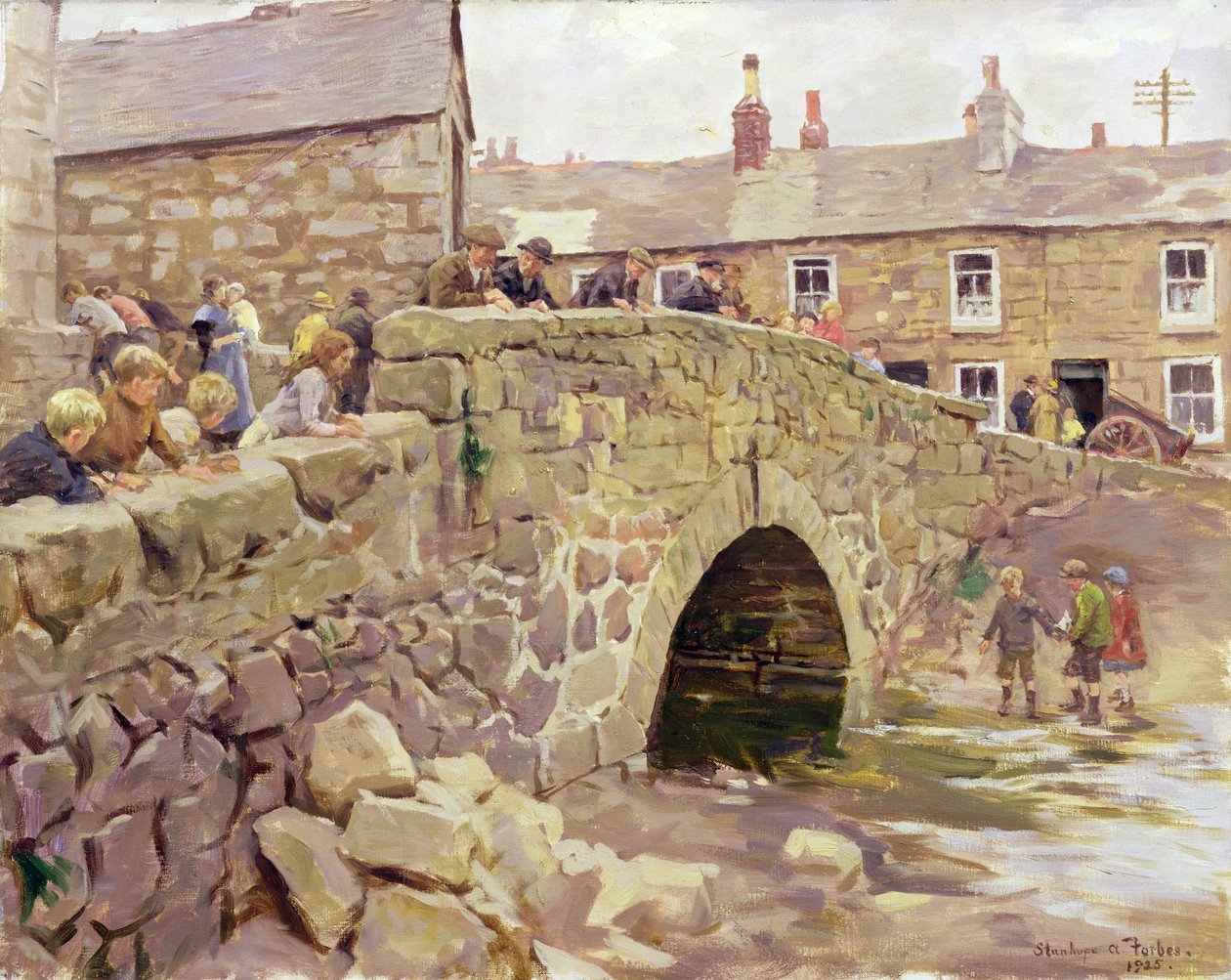 På broen af Stanhope Alexander Forbes