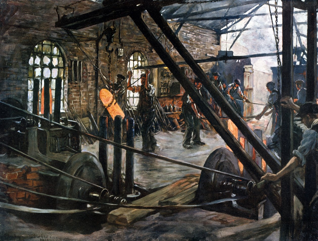 Shell-arbejdere af Stanhope Alexander Forbes