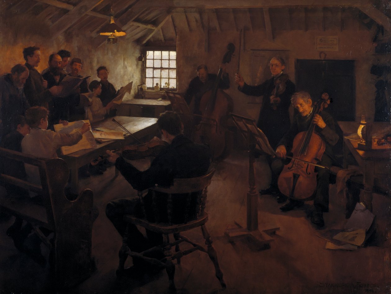 Landsbyens Filharmonik af Stanhope Alexander Forbes