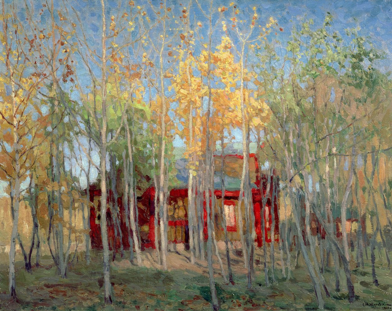 Det gyldne efterår, 1901 af Stanislav Joulianovitch Joukovski