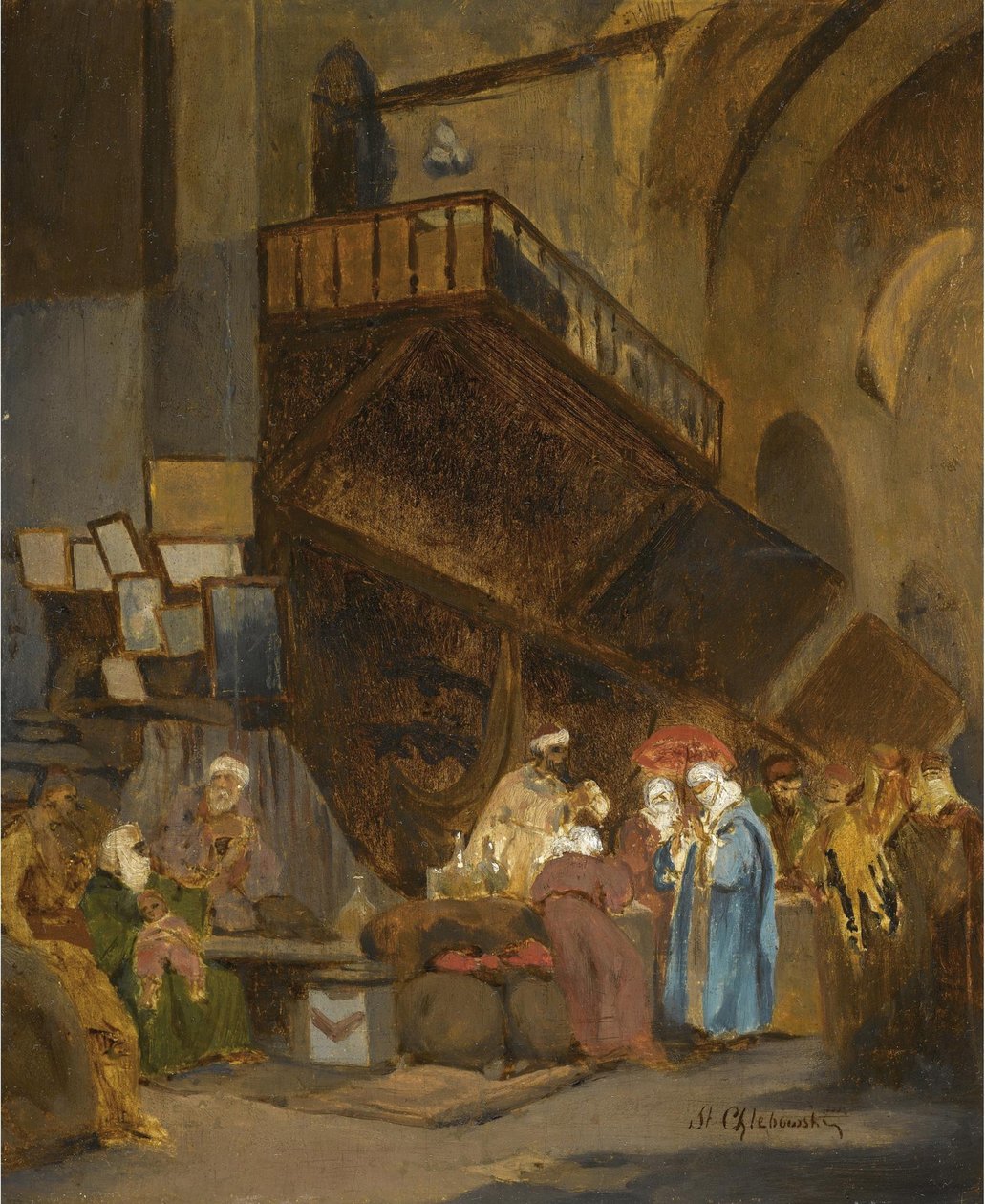 Basar i Konstantinopel af Stanislav Khlebovsky