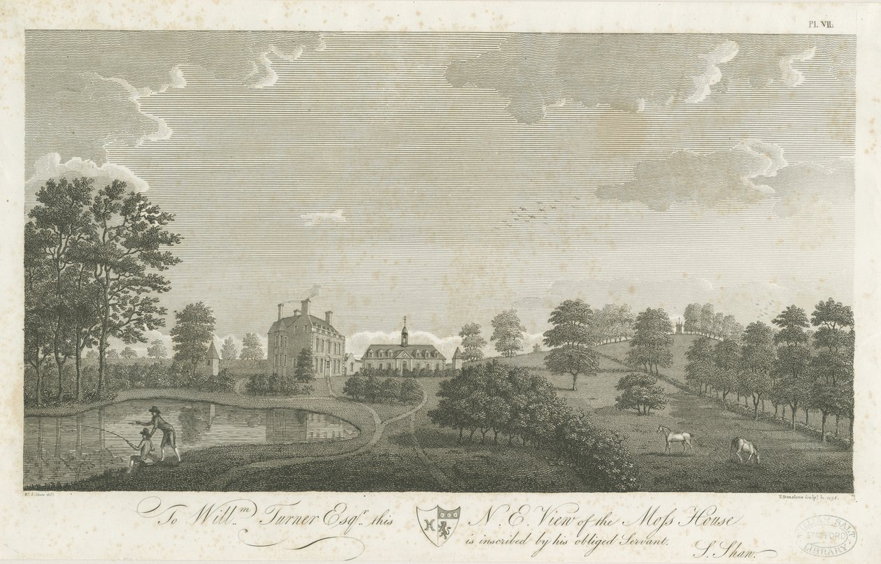 Moss House (Shenstone): gravering af Stebbing Shaw