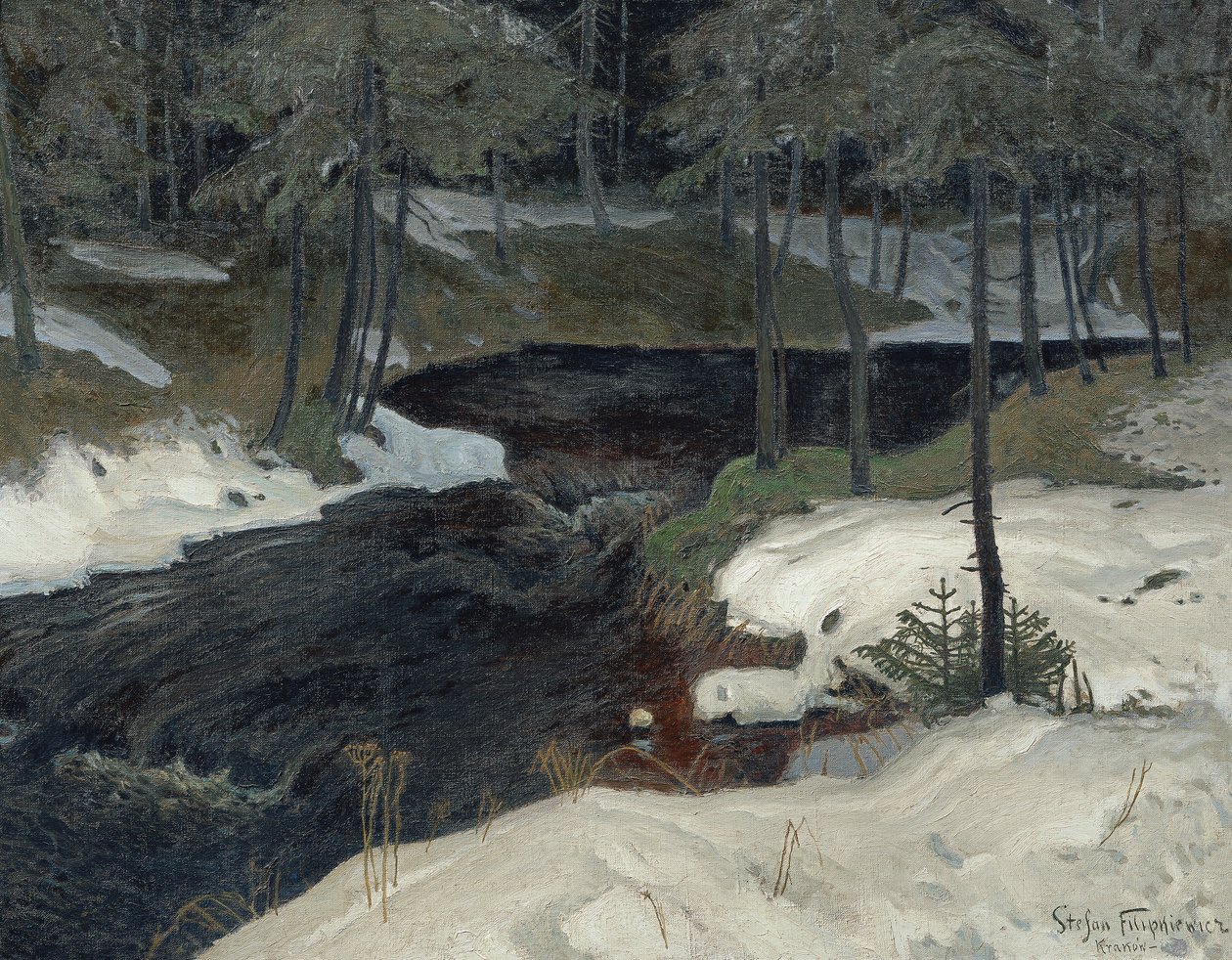 Bergstrøm af Stefan Filipkiewicz