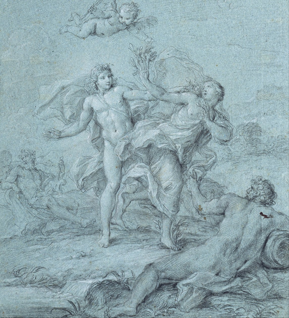 Apollo og Daphne af Stefano Pozzi