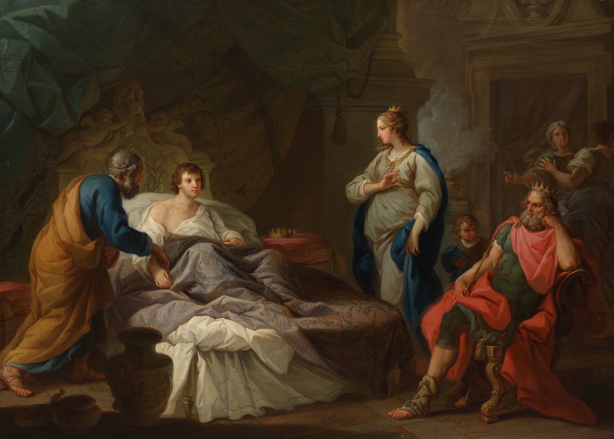 Antiochus længes efter Stratonice af Stefano Pozzi