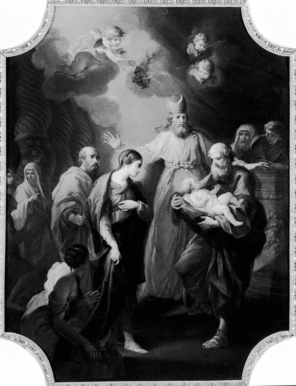 Præsentationen i templet af Stefano Pozzi
