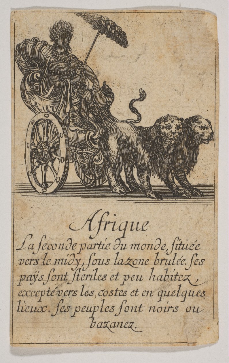 Afrika, 1644. af Stefano della Bella