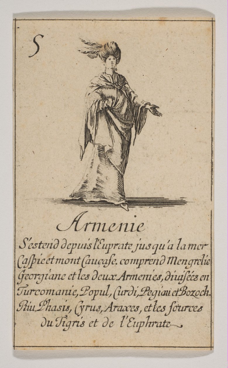 Armenien, 1644. af Stefano della Bella