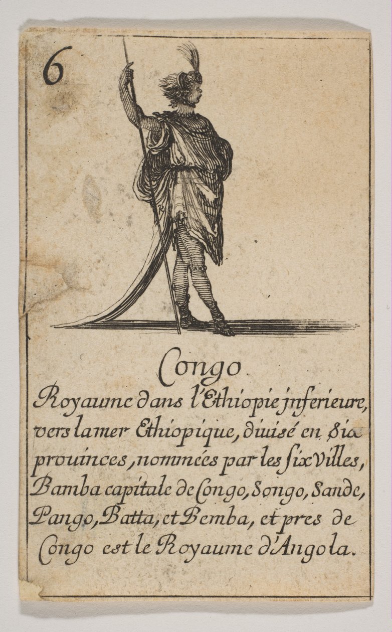 Congo, 1644. af Stefano della Bella
