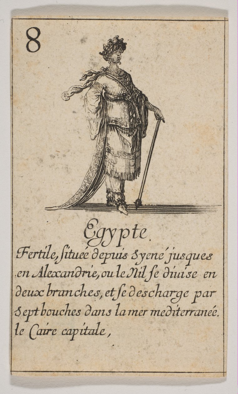 Egypten, 1644. af Stefano della Bella