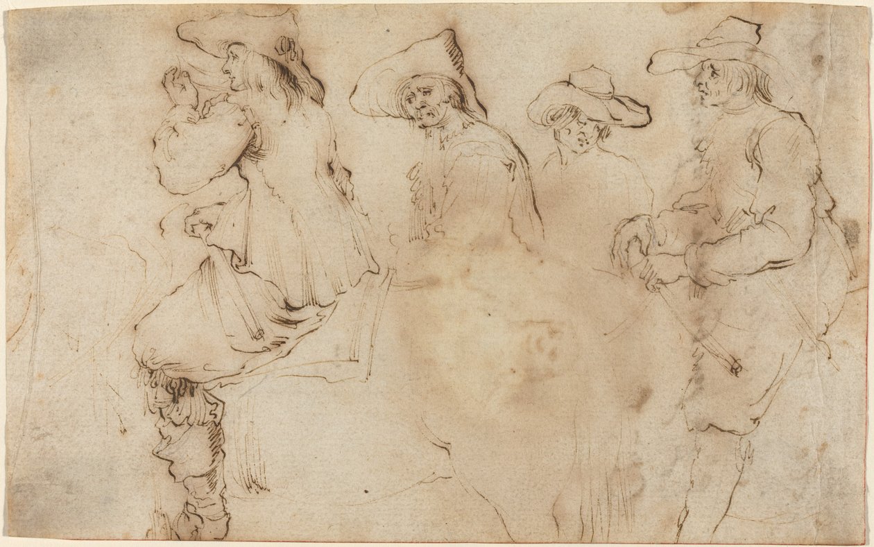 Fire Ryttere, 162730. af Stefano della Bella