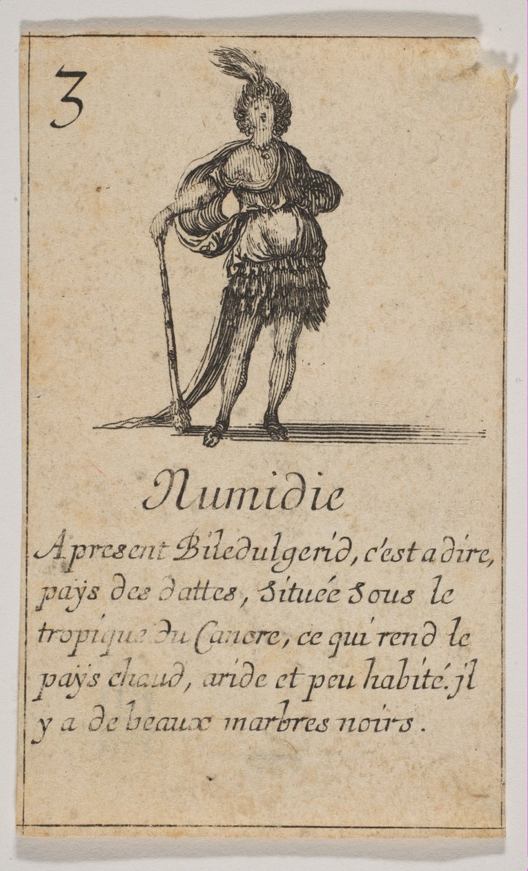 Numidia, 1644. af Stefano della Bella