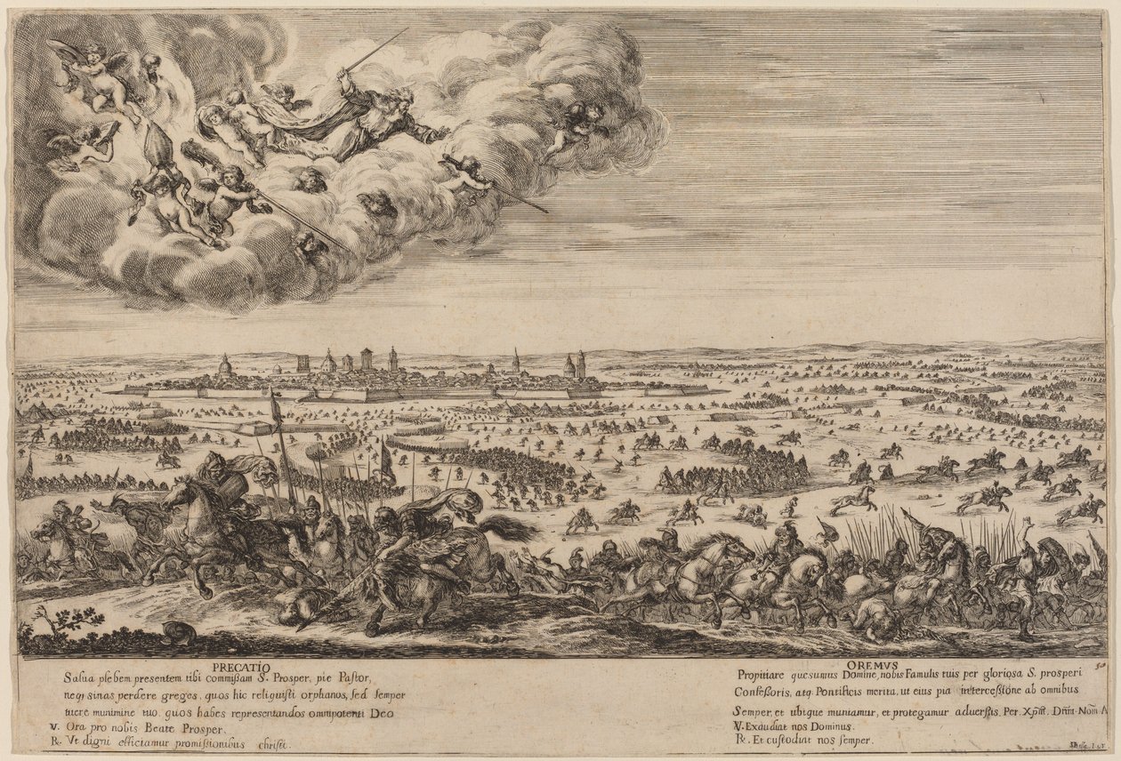 Sankt Prosper, muligvis 1652. af Stefano della Bella