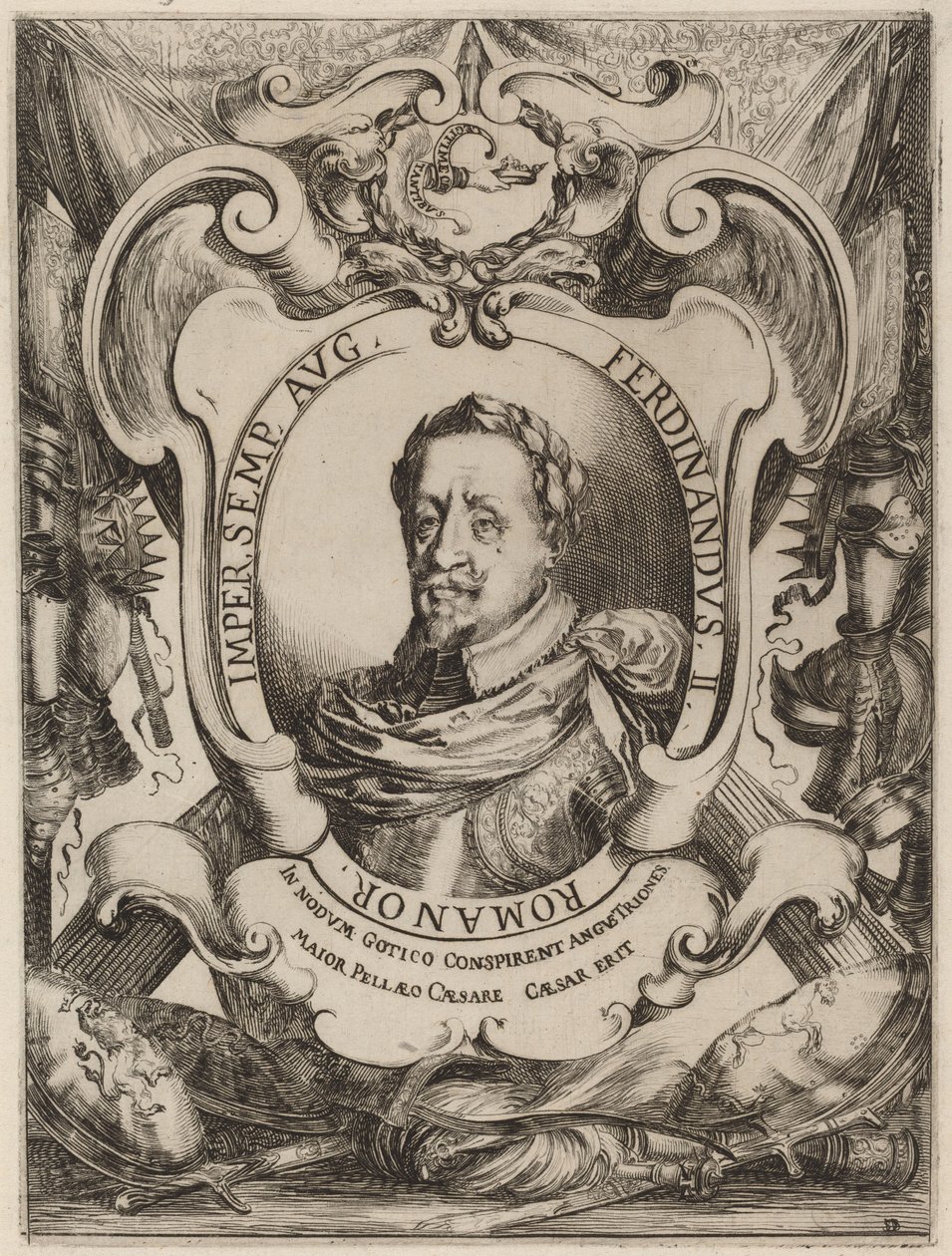 Kejser Ferdinand II, 1637. af Stefano della Bella
