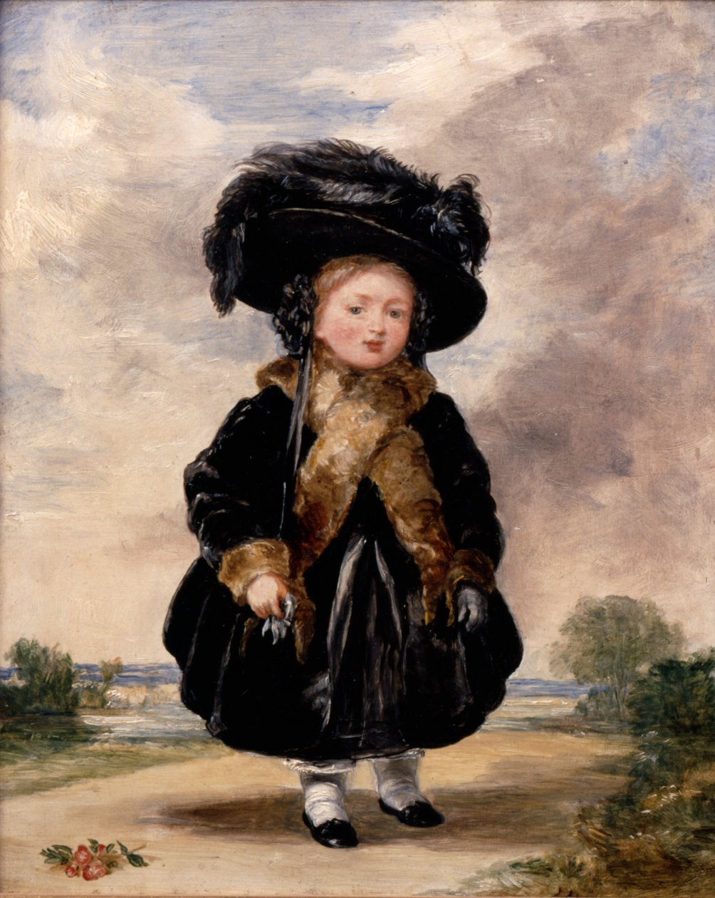 Prinsesse Victoria på fire år af Stephan Poyntz Denning