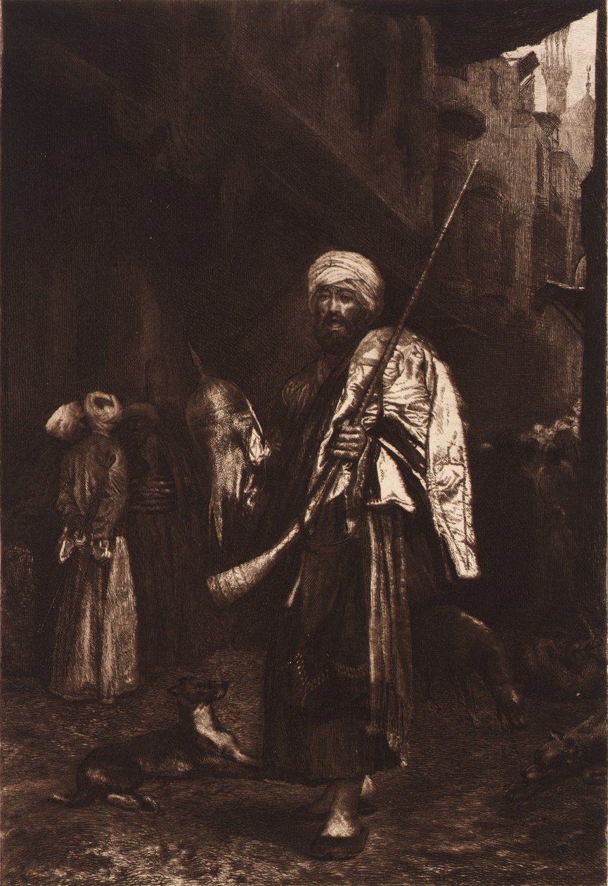 Den gamle tøjhandler, Cairo af Stephen James Ferris