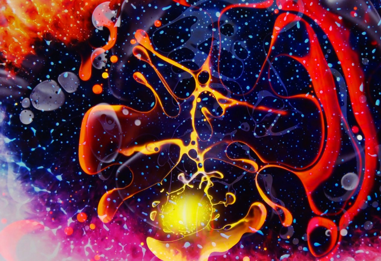 Space Jam #1, 2024 af Steve Pavlovsky