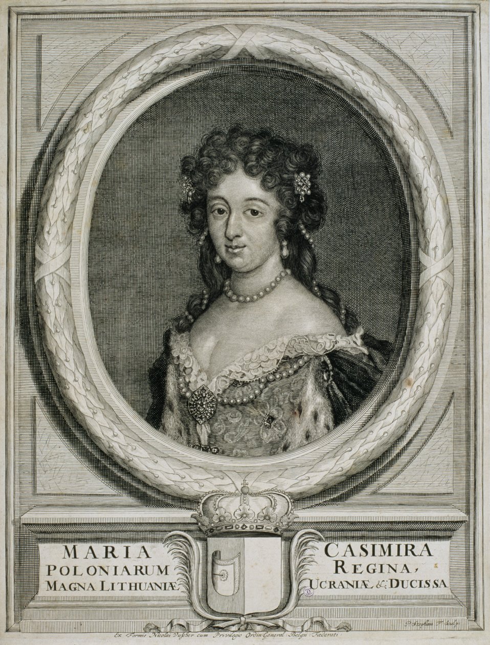 Maria Kazimiera Sobieska (1641-1716) 1674 af Pieter Stevens or Stephani