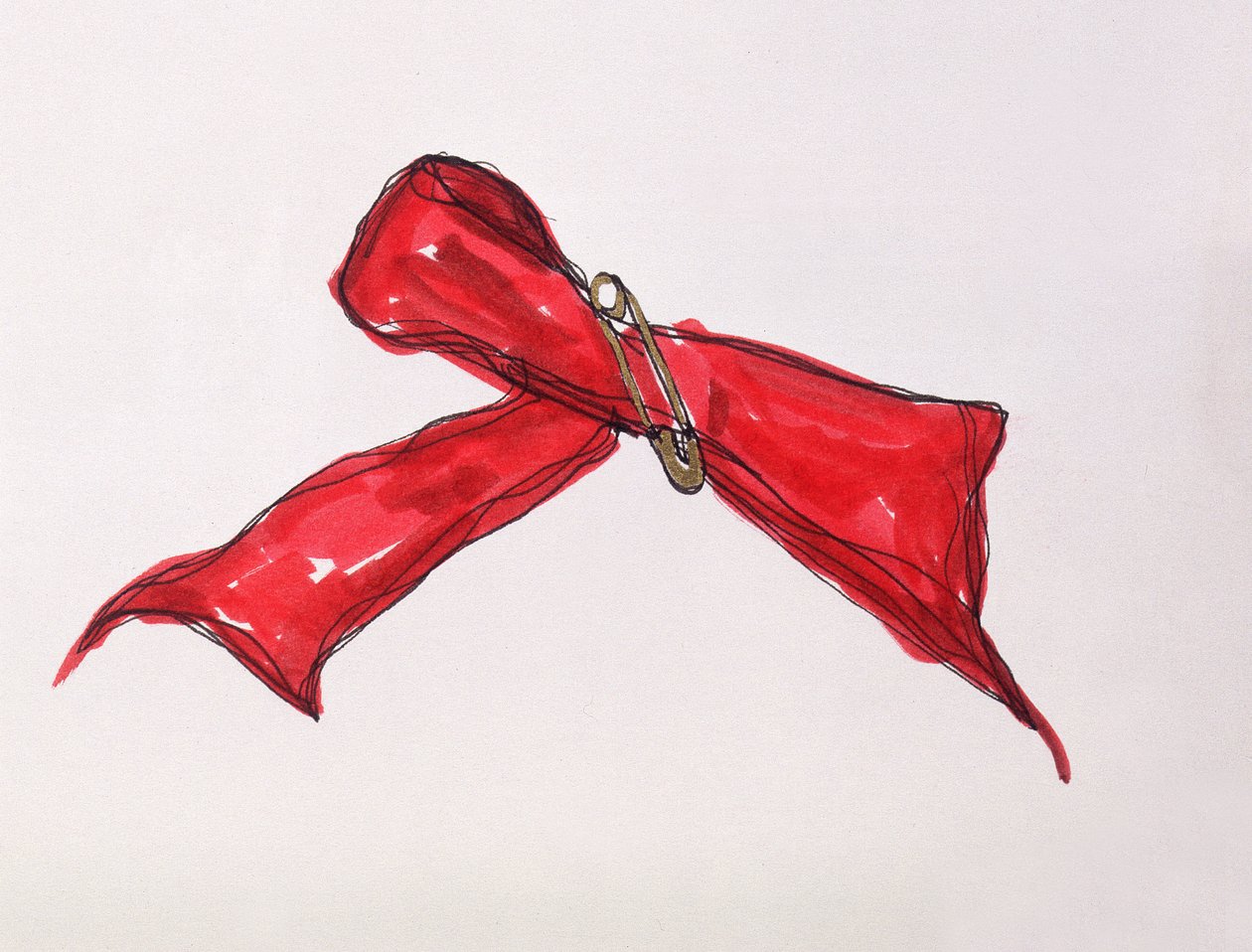 Warrior, 1997 (pen og blæk) af Stevie Taylor