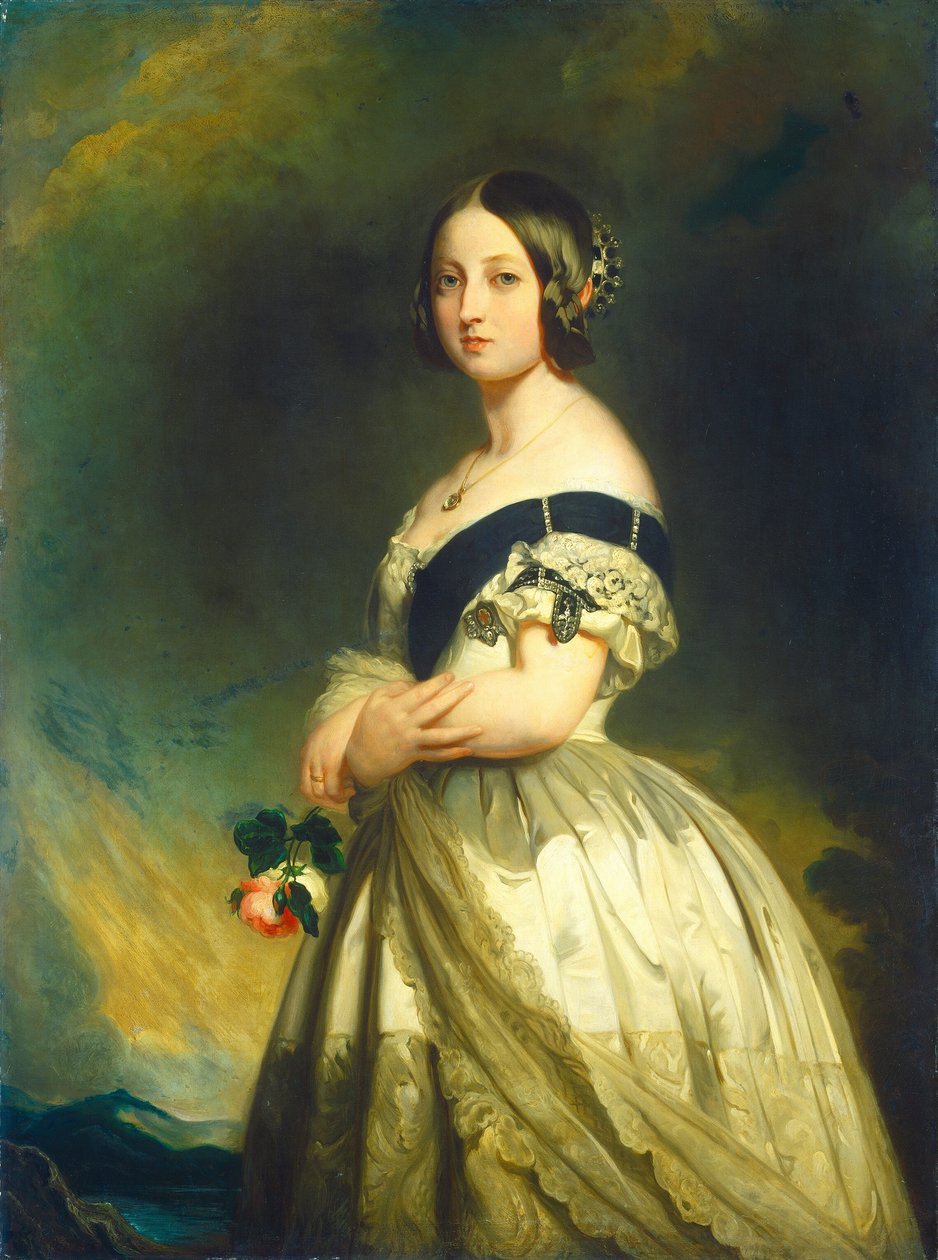 Dronning Victoria af Studio of Franz Xaver Winterhalter