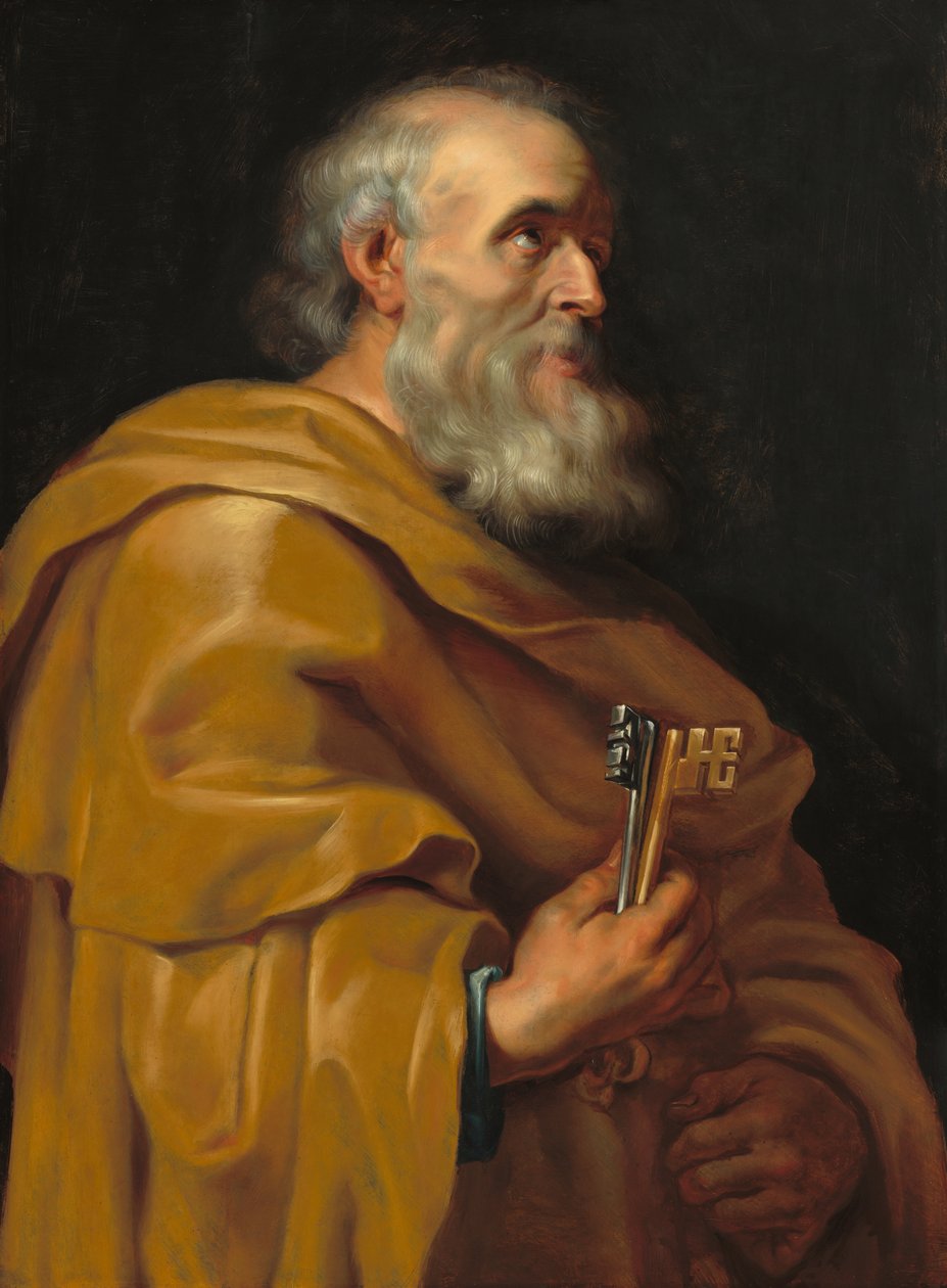 Sankt Peter af Studio of Sir Peter Paul Rubens