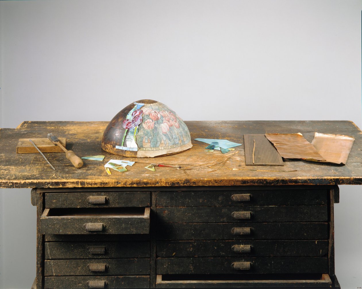 Loddekolbe fra Tiffany Studios af Studios Tiffany