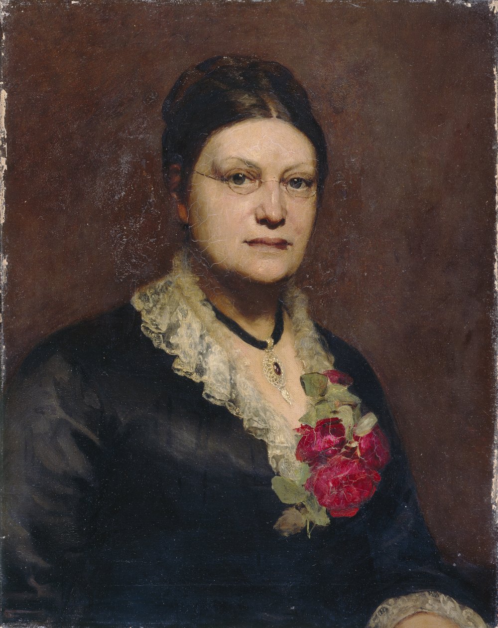 Lydia Becker (öljy kankaalle) af Susan Isabel Dacre