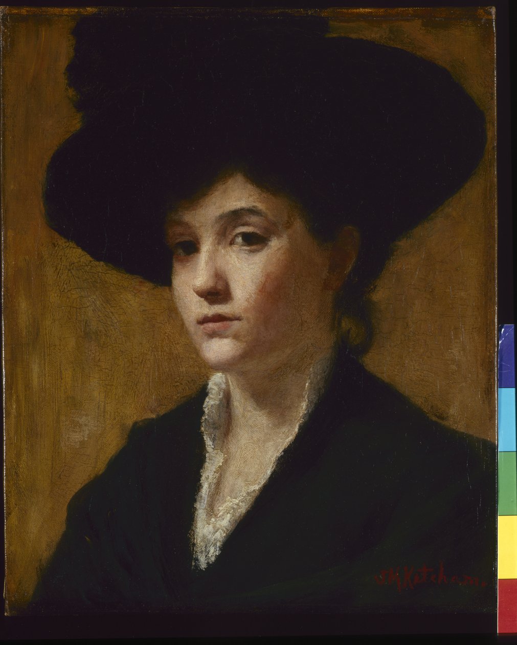 Studie af en hat af Susan Merrill Ketcham