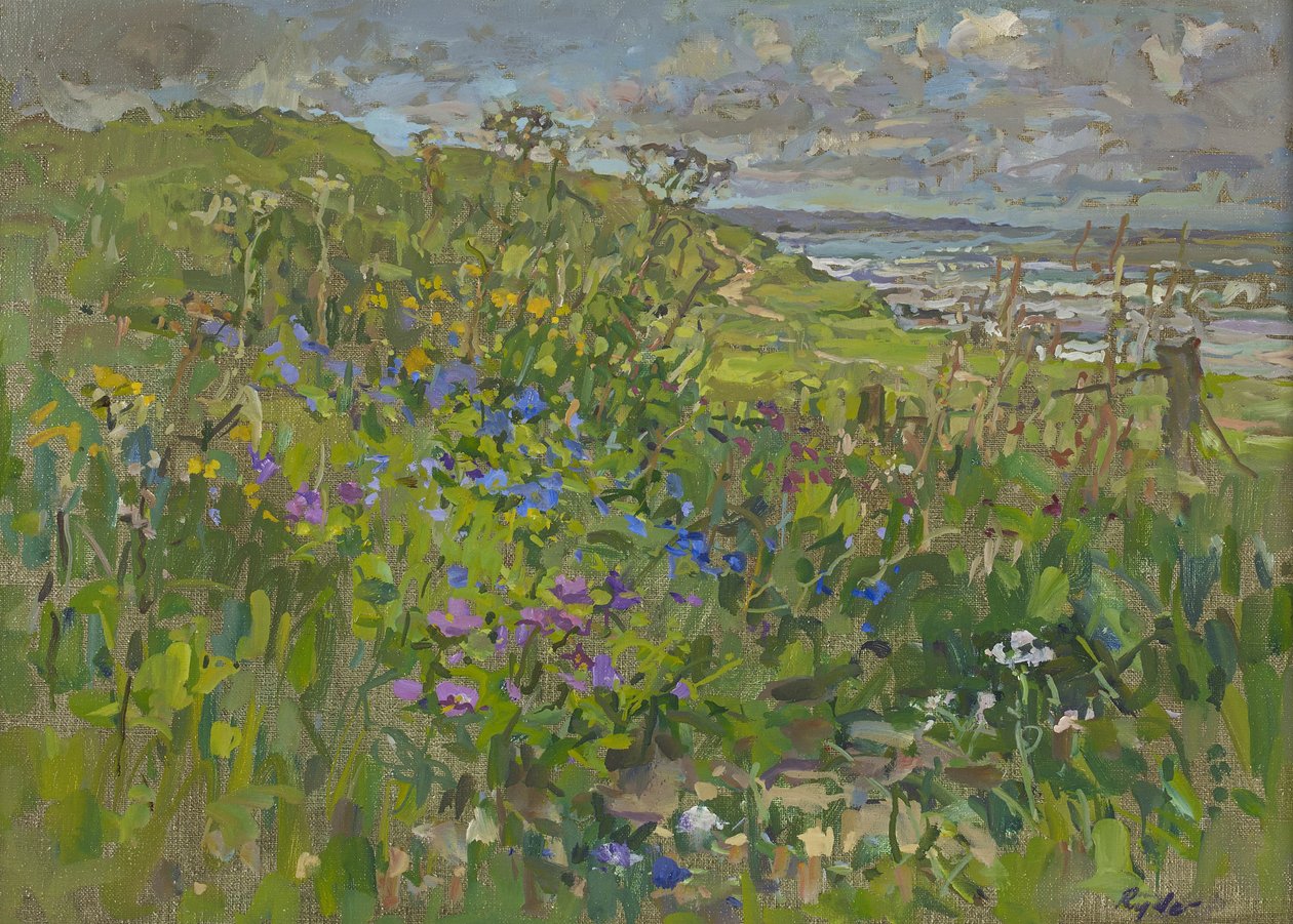 Næs blomster nær Berwick af Susan Ryder