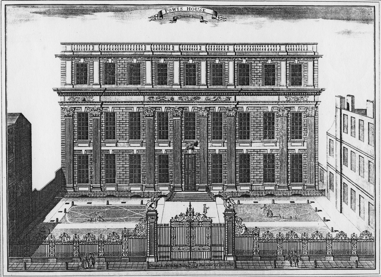 Powis Hus, ca. 1720 af Sutton Nicholls