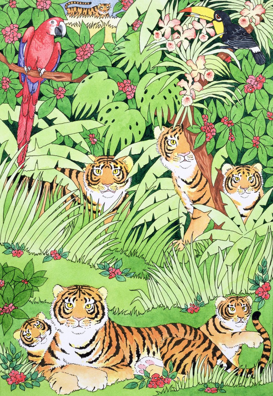 Tiger Jungle af Suzanne Bailey