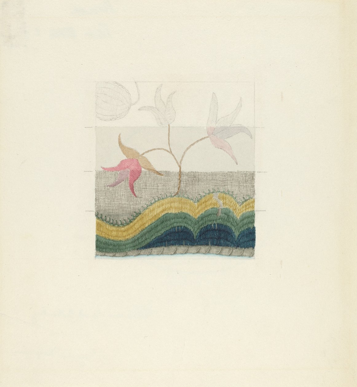 Crewel broderi af Suzanne Chapman