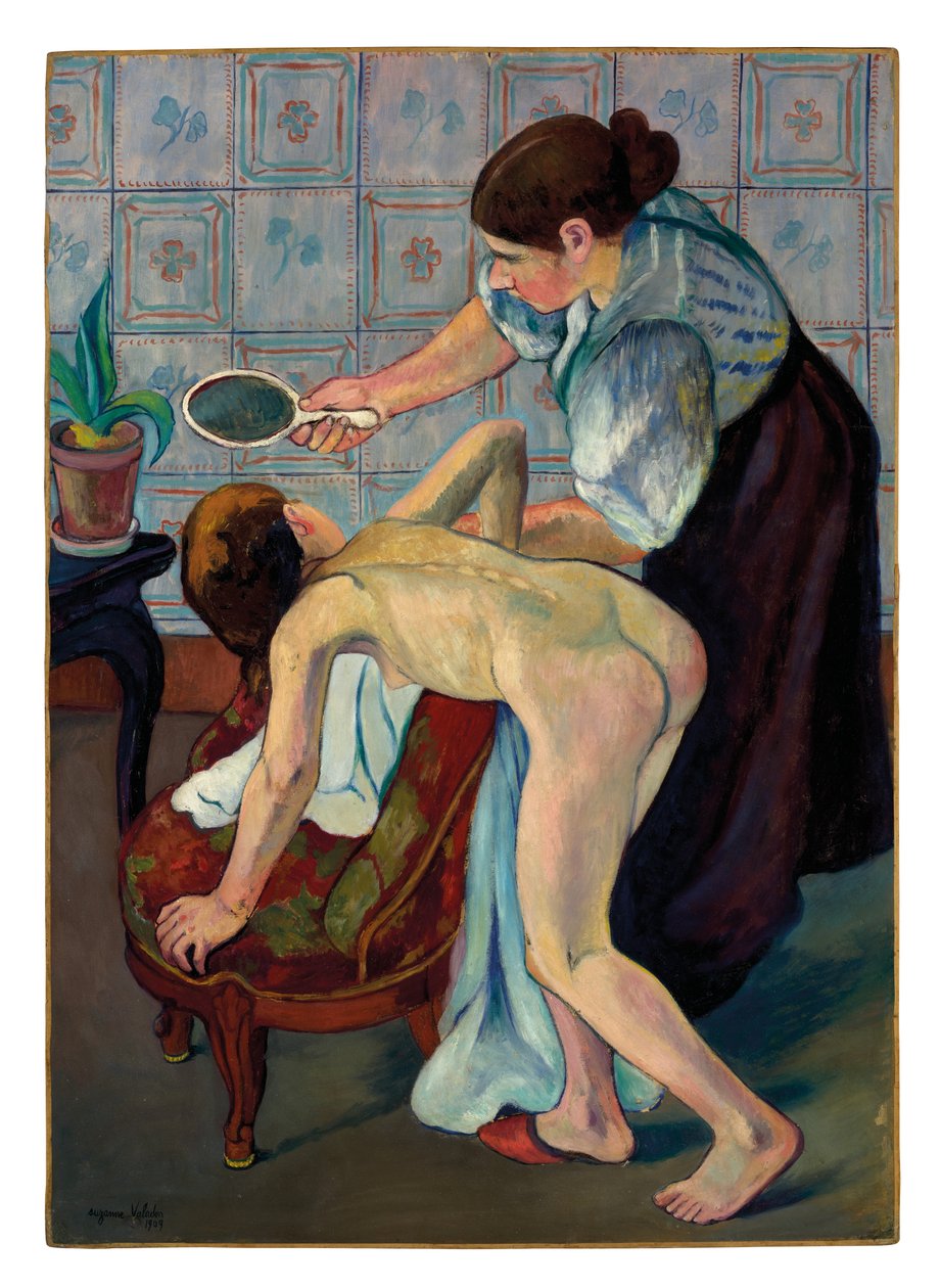 Den lille pige i spejlet af Suzanne Valadon