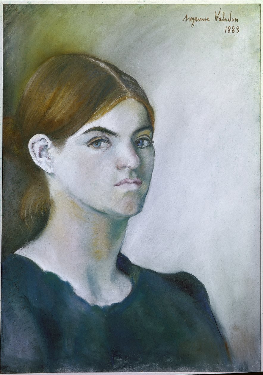 Selvportræt af Suzanne Valadon