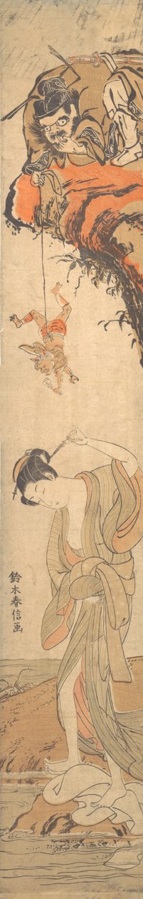 Skønhed med dæmoner, 1700-tallet., 1700-tallet. af Suzuki Harunobu