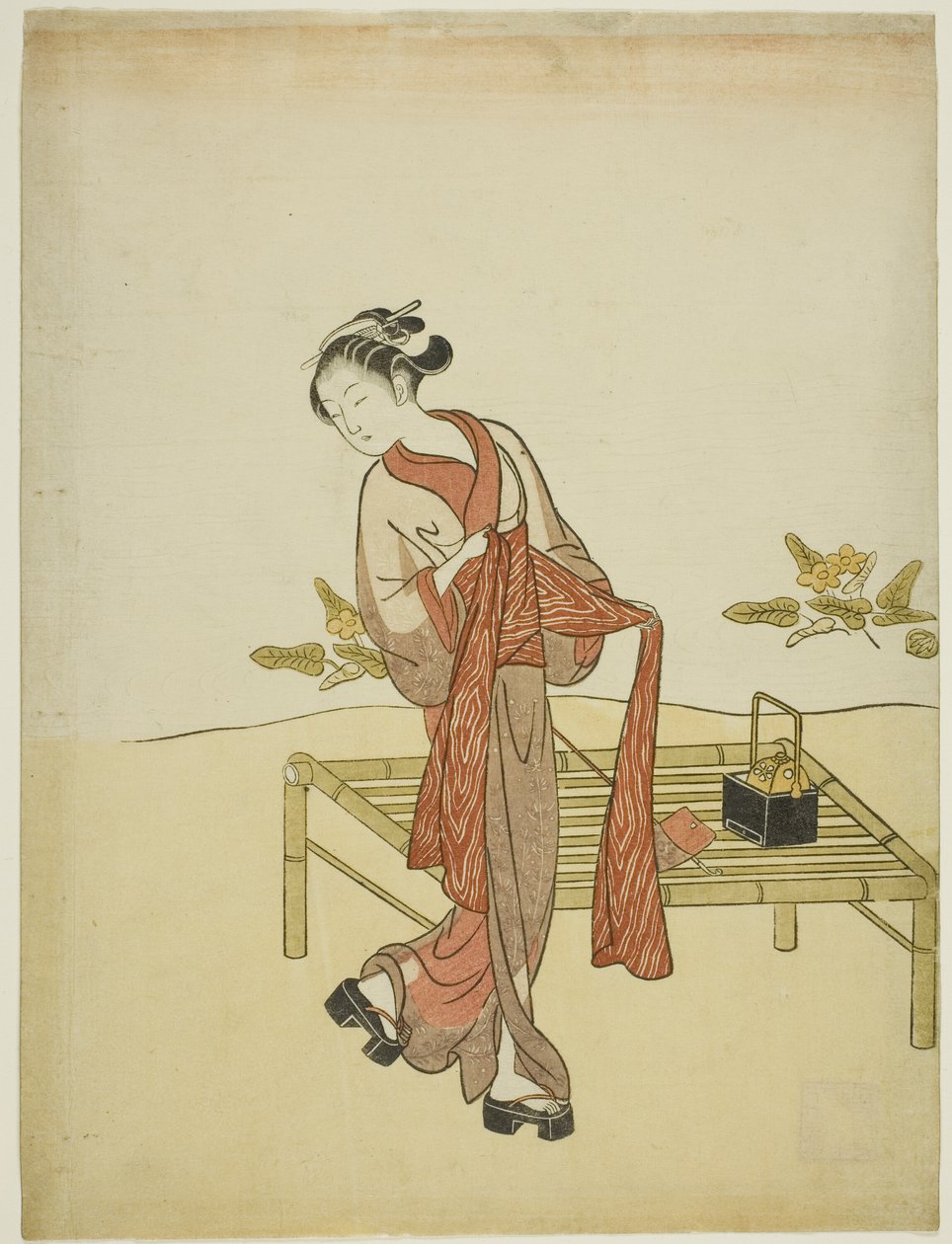 Ved Strømmen af Suzuki Harunobu