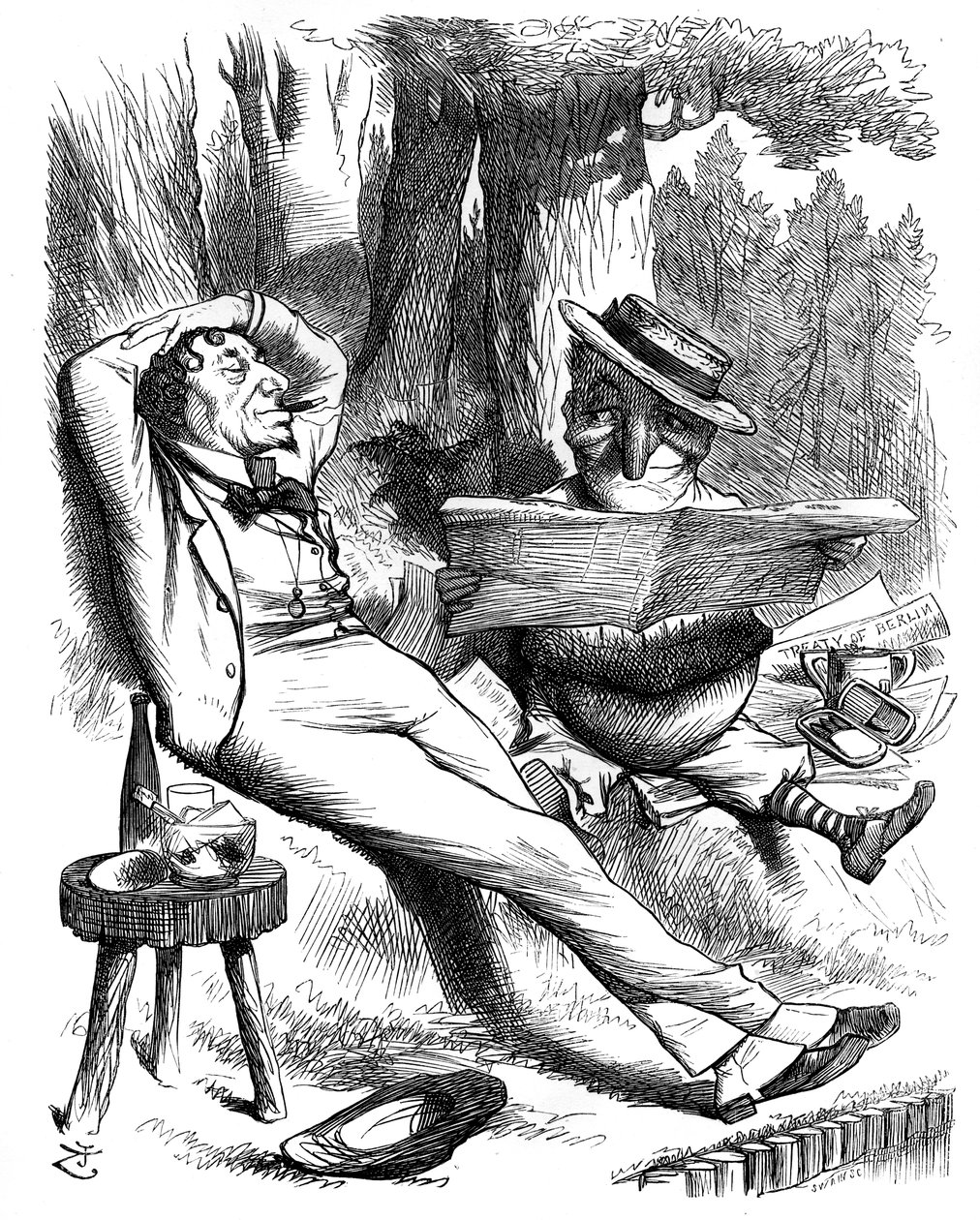 Fritid Cum Diz!, 1878 af Swain