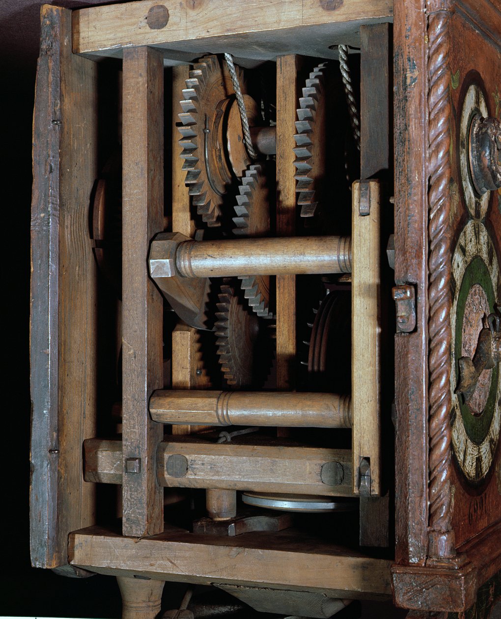 Husvækkeur, 1669 (træ) (se også 260949) af Swiss School