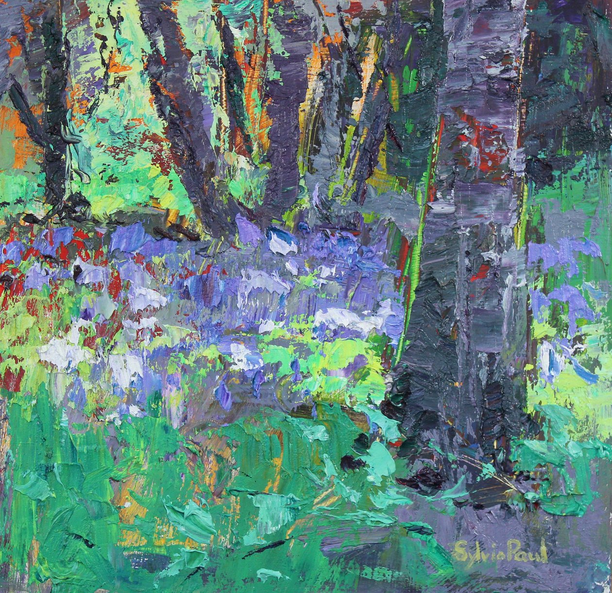 Bluebell Patch af Sylvia Paul